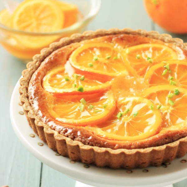 オレンジのタルト