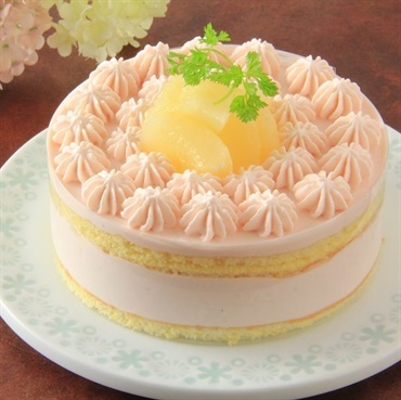 【体験レッスン】フルーツと苺クリームのフルーティケーキ