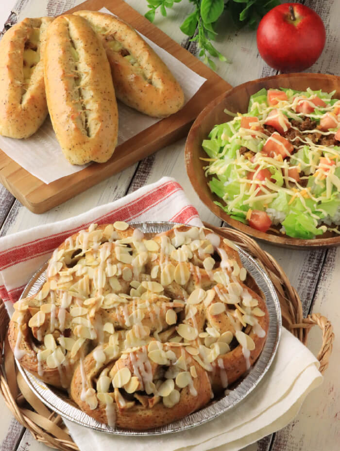 紅茶風味のパン2種類の画像