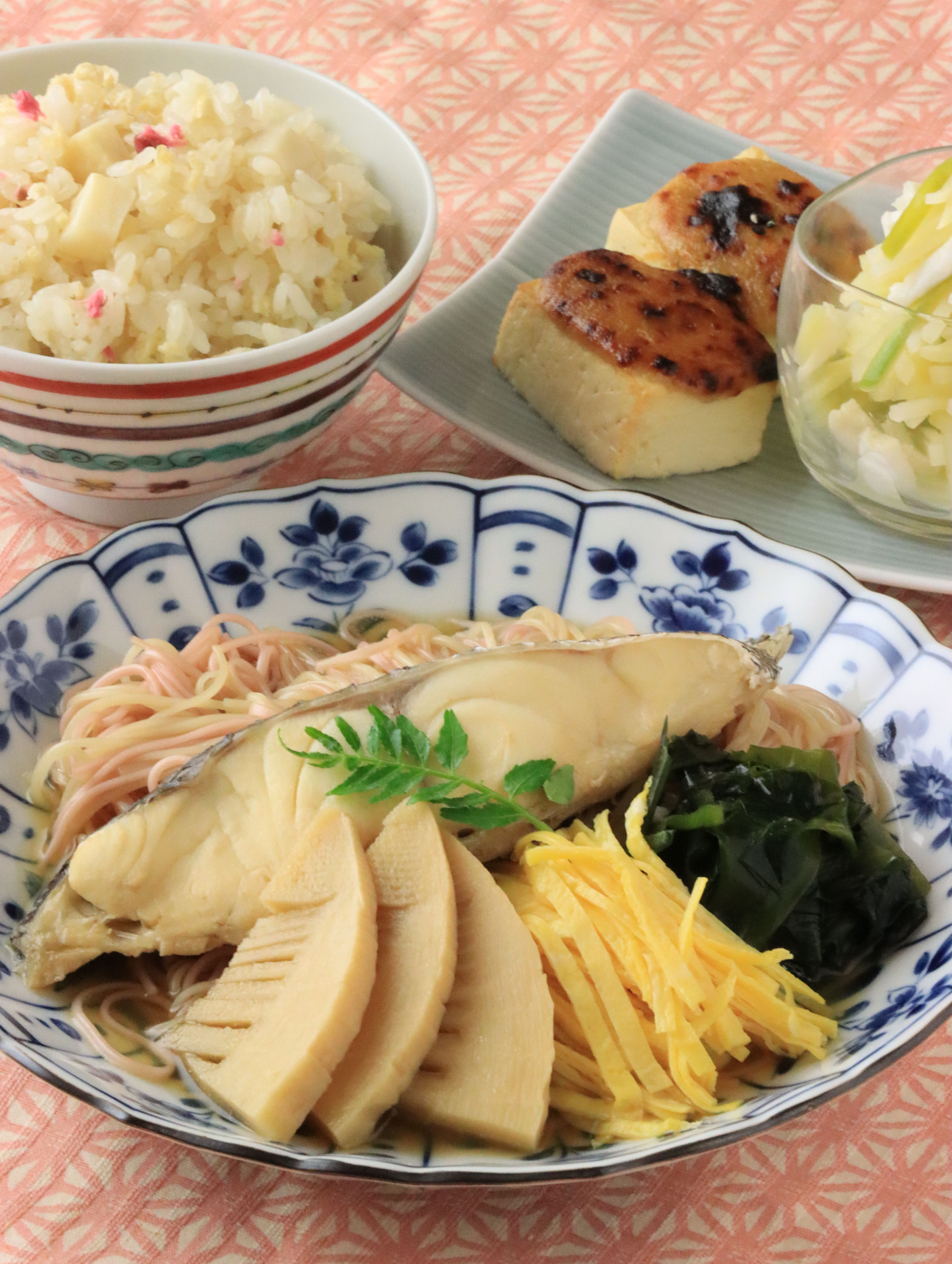 鯛＆タケノコ～季節のおうちごはん～