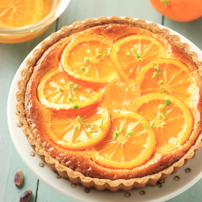 オレンジのタルト(直径約１５cm　１台)